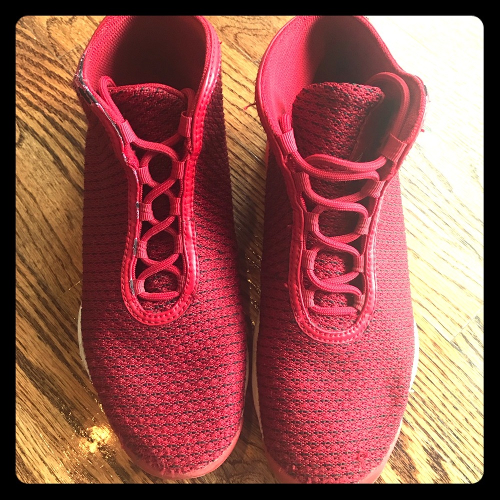 Jordan Sneakers Red & Black